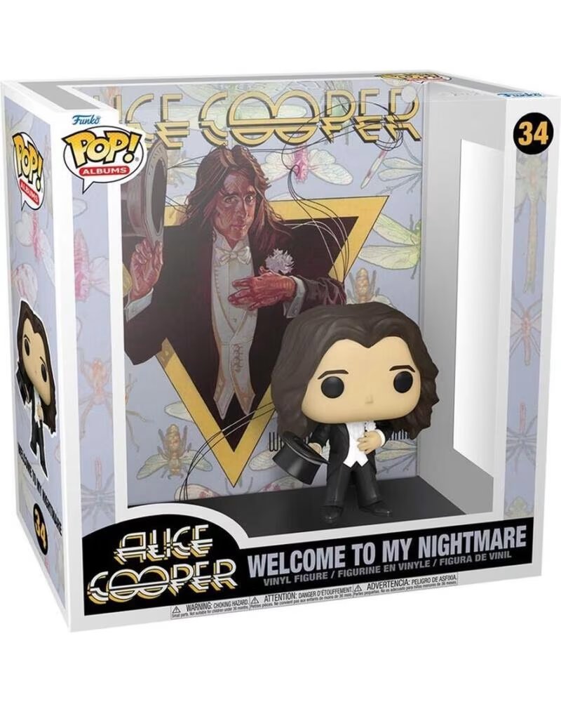 FUNKO pop album alice cooper welcome to my nightmare 64038