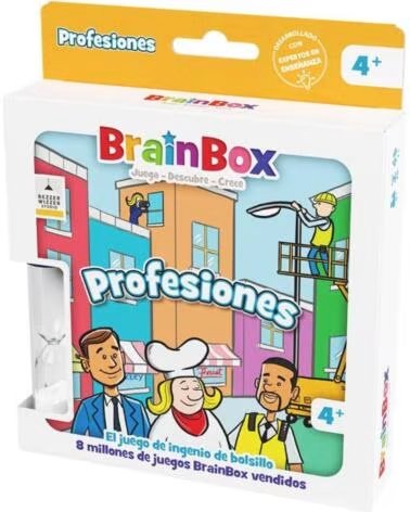ASMODEE Juego de mesa brainbox pocket profesiones edad recomendad 4 anos