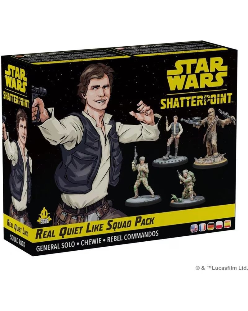 ASMODEE Juego de mesa star wars shatterpoint real quiet like squad pack edad recomendada 14 anos
