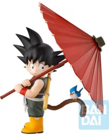 ICHIBANSHO Figura iksho dragon ball goku sombrilla