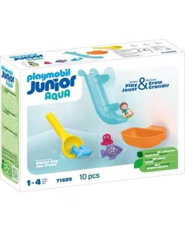PLAYMOBIL junior diversion en la pesca con animales del mar