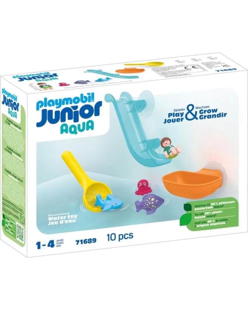 PLAYMOBIL junior diversion en la pesca con animales del mar