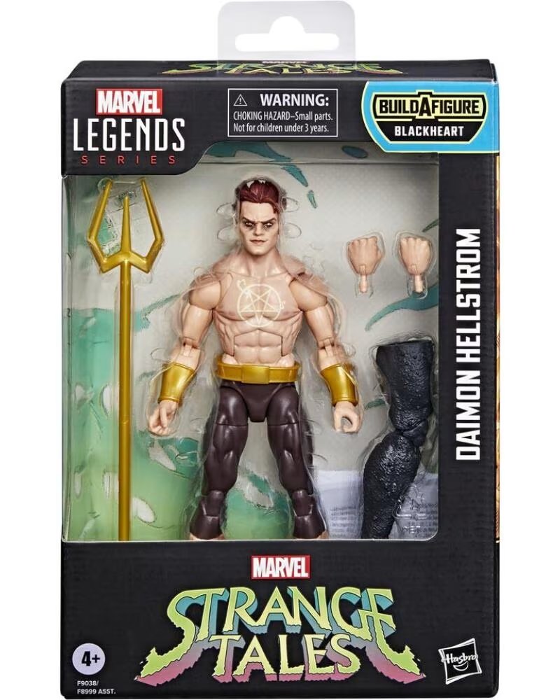 HASBRO Figura marvel legends series strange tales daimon hellstrom