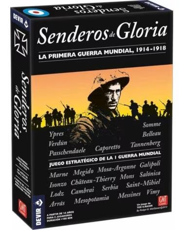 DEVIR Juego de mesa senderos de gloria