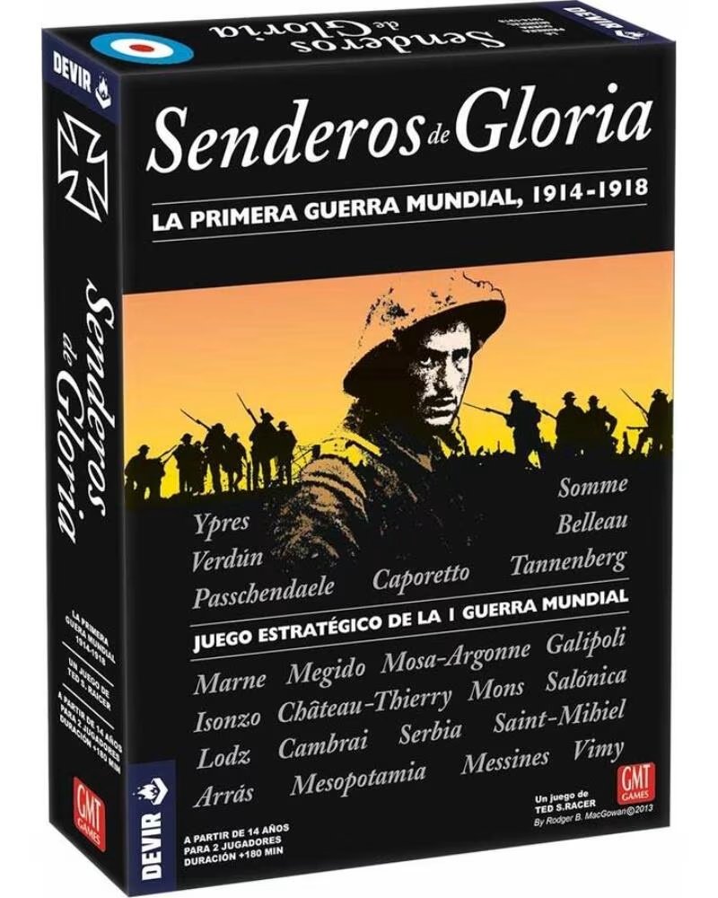 DEVIR Juego de mesa senderos de gloria