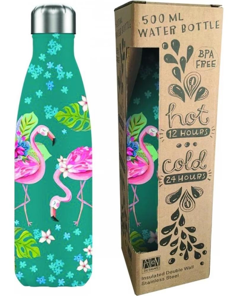 ENESCO Botella isotermica flamenco