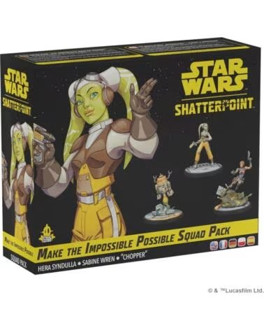 ASMODEE Juego de mesa star war shatterpoint make the impossible possible squad pack edad recomendada 14 anos