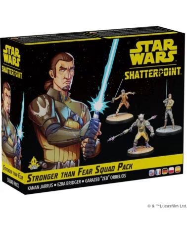 ASMODEE Juego de mesa star wars shatterpoint stronger than fear squad pack edad recomendada 14 anos