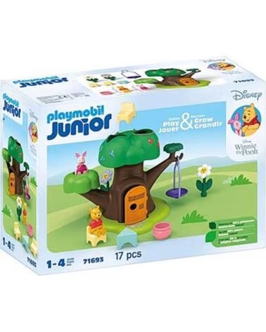 PLAYMOBIL junior disney winnie the pooh y piglet casa del arbol