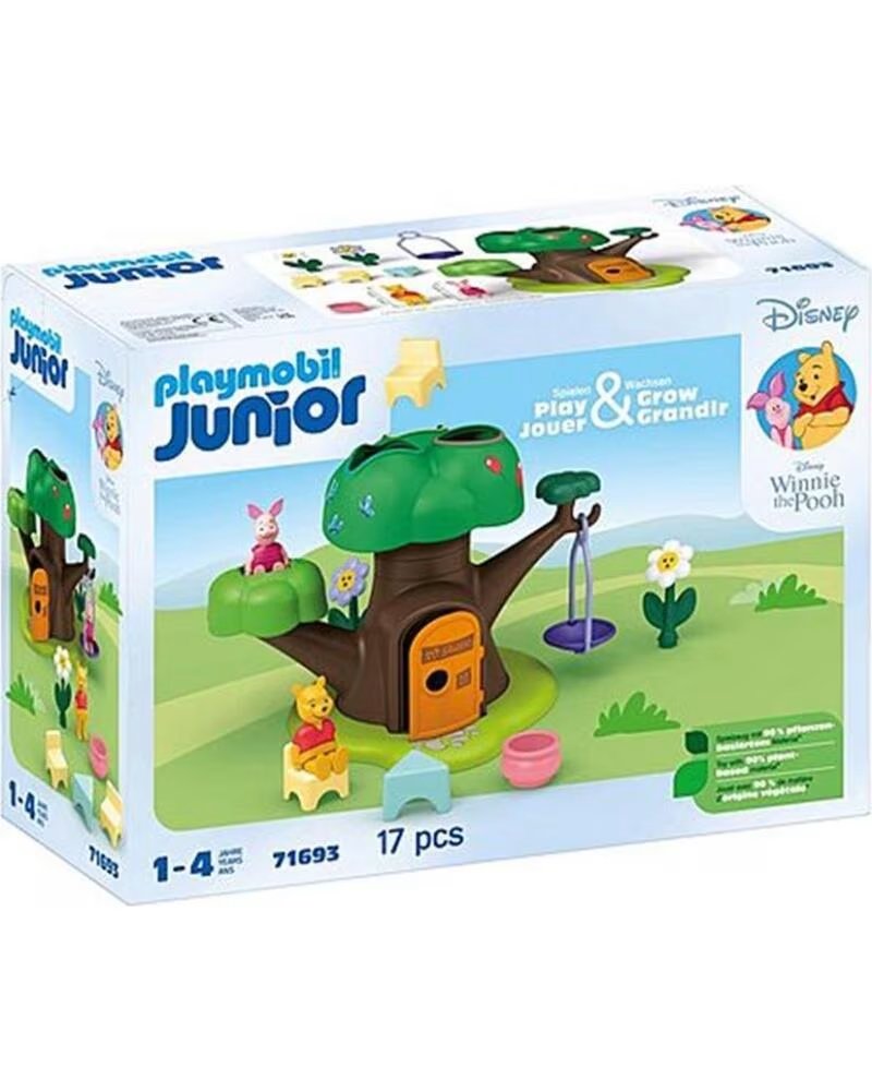 PLAYMOBIL junior disney winnie the pooh y piglet casa del arbol