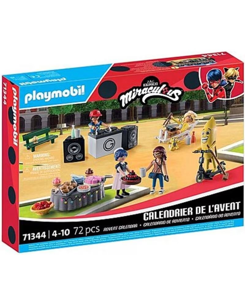 PLAYMOBIL calendario de adviento miraculous picnic en paris