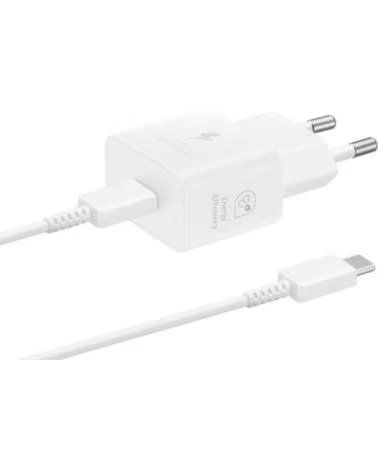 SAMSUNG Cargador ep - t2510xwegeu usb tipo c blanco 25w cable incluido