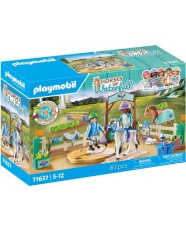 PLAYMOBIL escuela moderna de equitacion