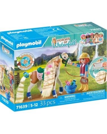 PLAYMOBIL ellie con caballo