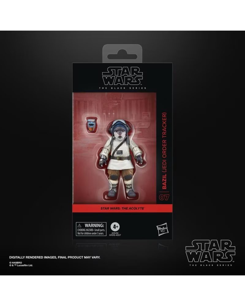 HASBRO Figura star wars the acolyte bazil jedi order tracker
