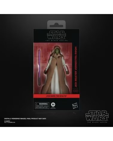 HASBRO Figura star wars the acolyte jedi master vernestra rwoh