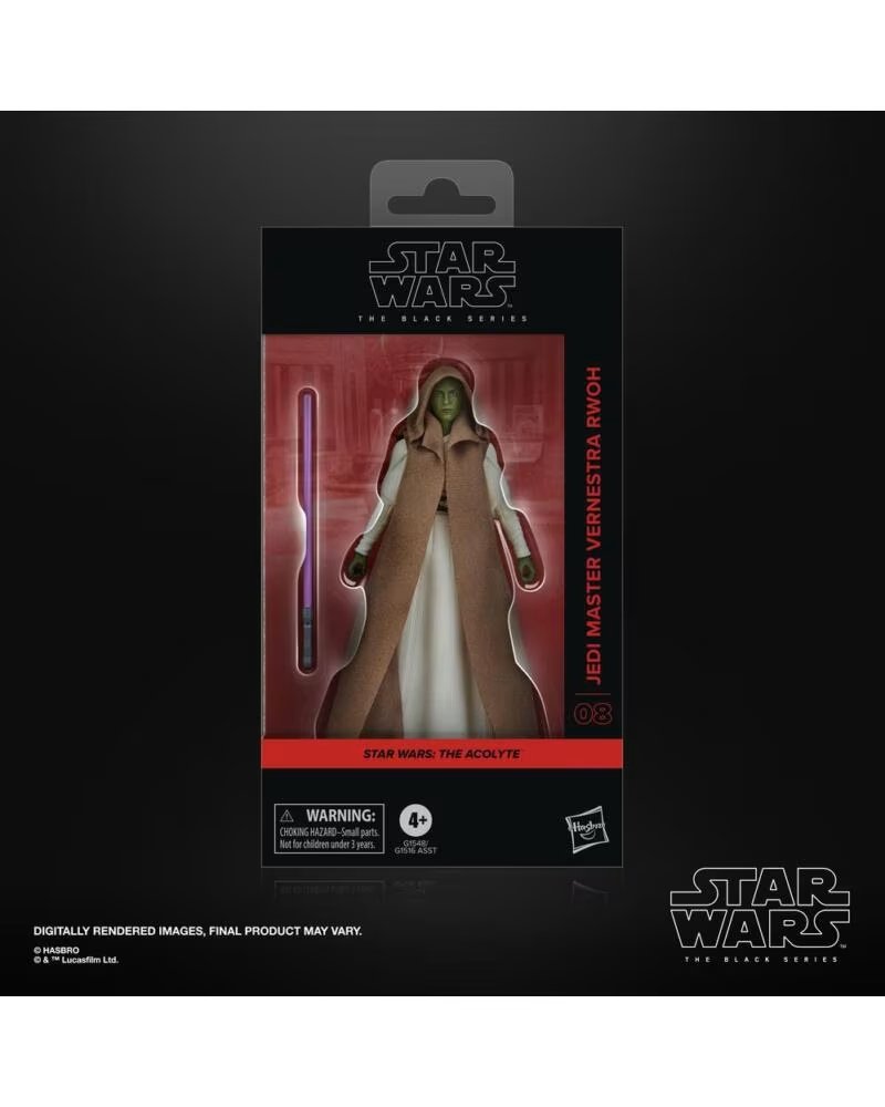 HASBRO Figura star wars the acolyte jedi master vernestra rwoh