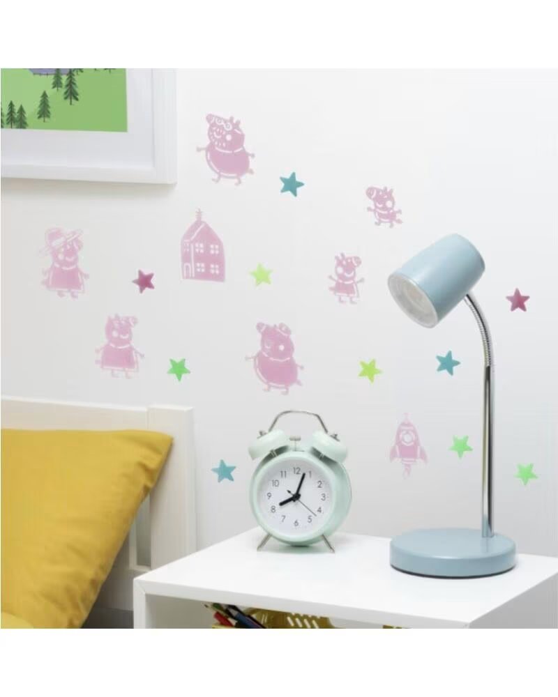 PALADONE Vinilo decorativo peppa pig brilla en la oscuridad