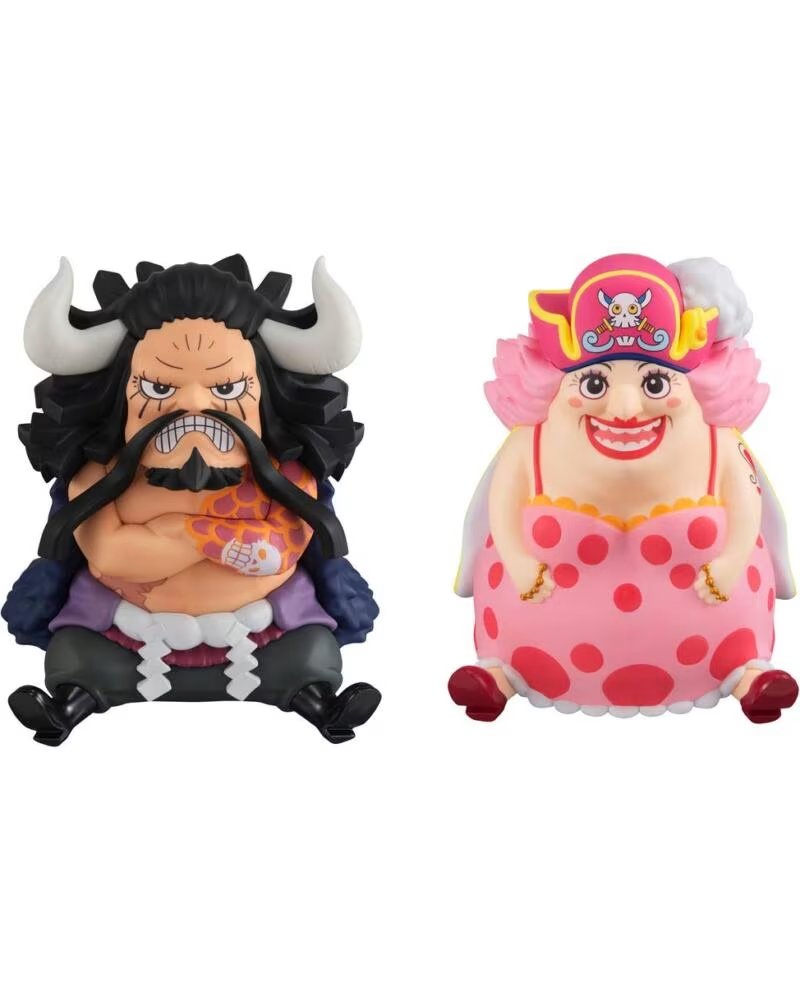 MEGAHOUSE Set figuras lookup one piece kaido the beast big mom