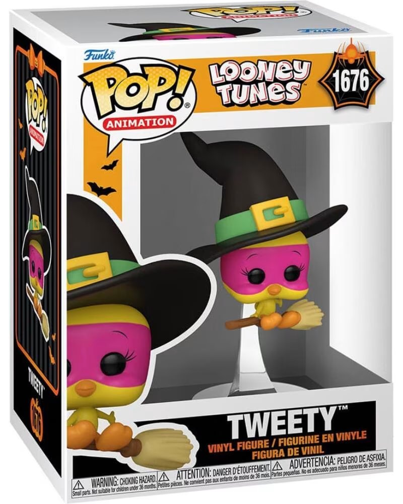 FUNKO pop looney tunes halloween tweety witch