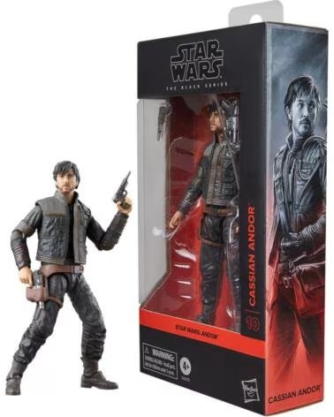 HASBRO Figura star wars the black series andor cassian andor