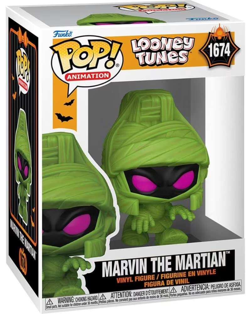 FUNKO pop looney tunes marvin el marciano momia halloween