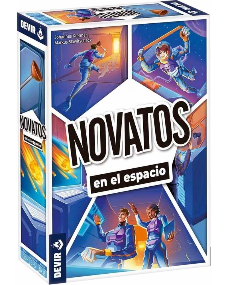 DEVIR Juego de mesa novatos en el espacio