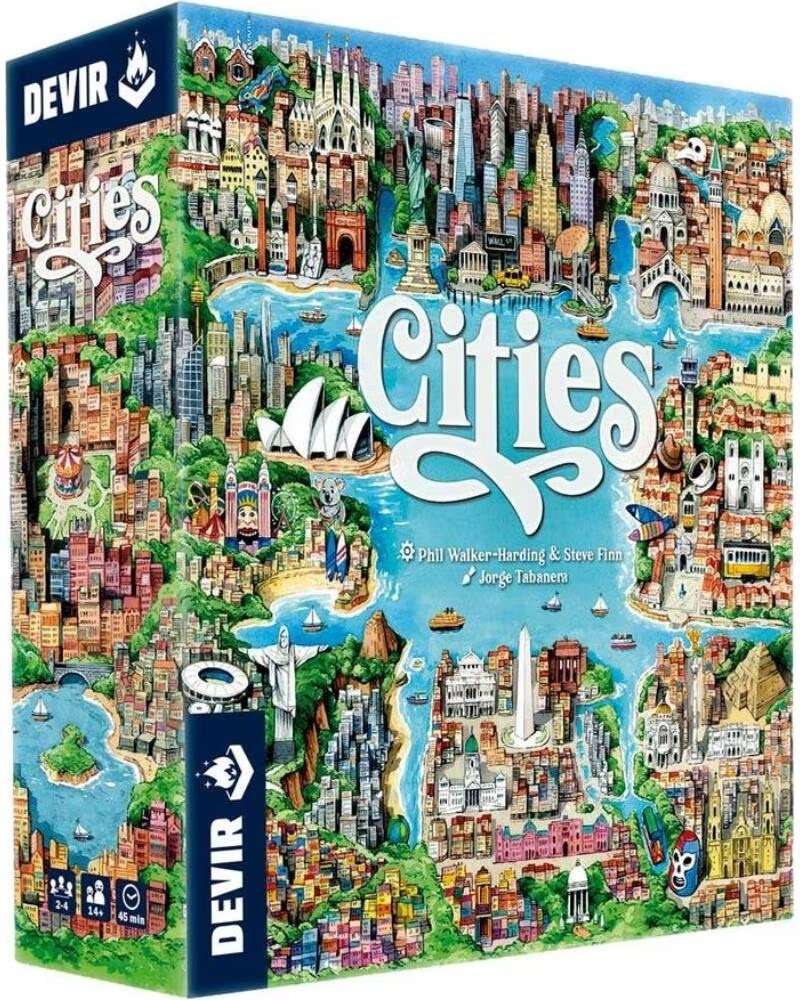 DEVIR Juego de mesa cities