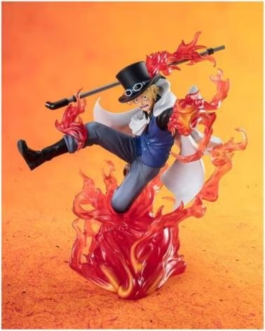 TAMASHII NATIONS Figura figuarts zero one piece sabo fire fist rook check ver extra battle 19cm