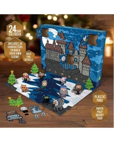 PALADONE Calendario de adviento harry potter puzzle 3d