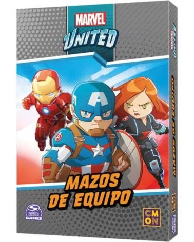 ASMODEE Mazos de equipo marvel united