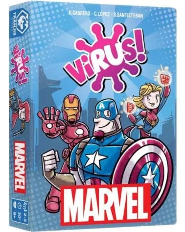 TRANJIS GAMES SL Juego de mesa virus marvel