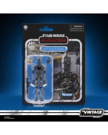 HASBRO Figura star wars the mandalorian the vintage collection ig - 12 grogu anzellan