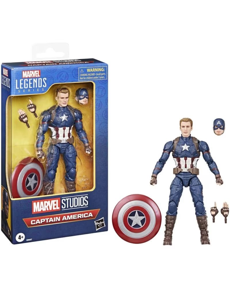 HASBRO Figura marvel legends series capitan america