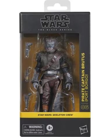 HASBRO Figura star wars the black series pirate captain brutus port borgo