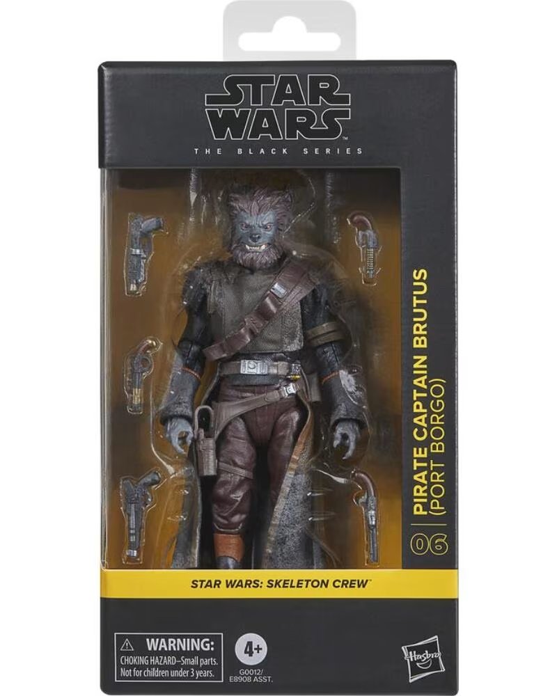HASBRO Figura star wars the black series pirate captain brutus port borgo