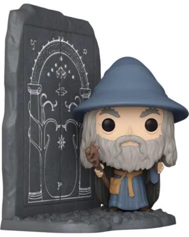 FUNKO pop deluxe el senor de los anillos gandalf doors of durin