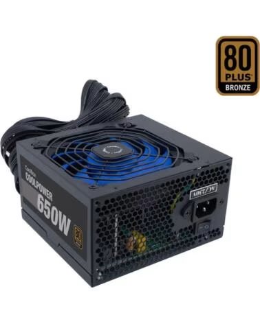COOLBOX Fuente de alimentacion coolpower gaming atx 650w 80 bronze