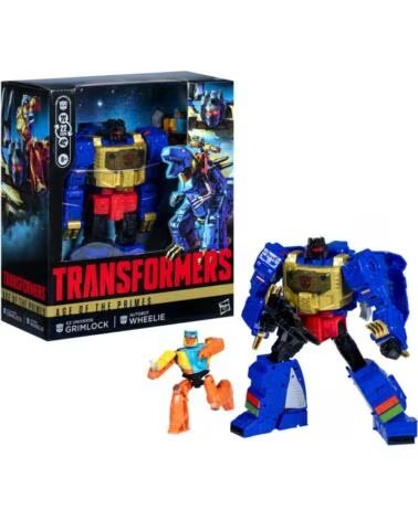 HASBRO Figura transformers age of the primes g2 universe grimlock autobot wheelie
