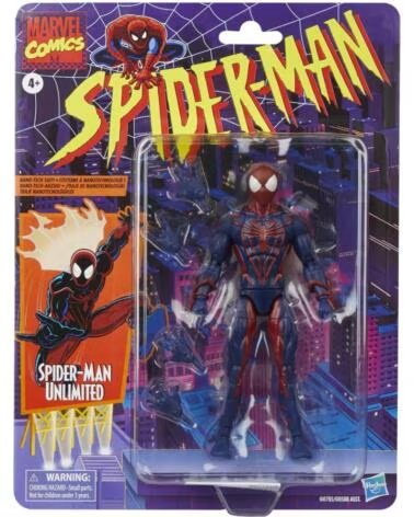 HASBRO Figura marvel comics spider - man unlimited