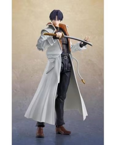TAMASHII NATIONS Aoshi shinomori figura 165 cm rurouni kenshin sh figuarts