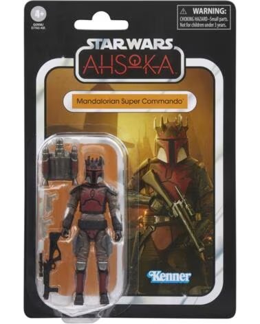HASBRO Figura star wars the vintage collection mandalorian super commando 9 5cm