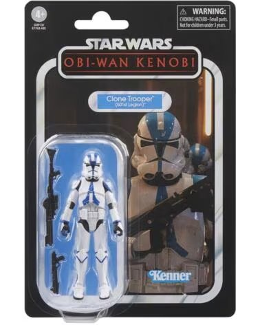 HASBRO Figura star wars the vintage collection clone trooper 501st legion 9 5cm