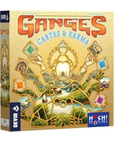 DEVIR Juego de mesa ganges cartas y karma