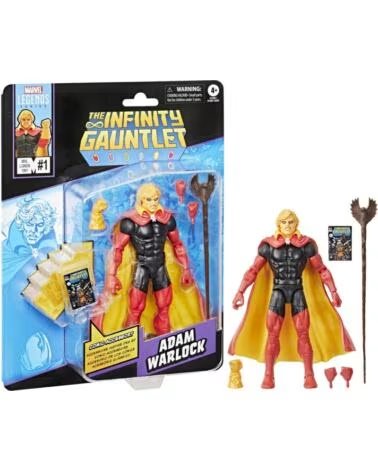 HASBRO Figura marvel legends the infinity gauntlet mini comics adam warlock