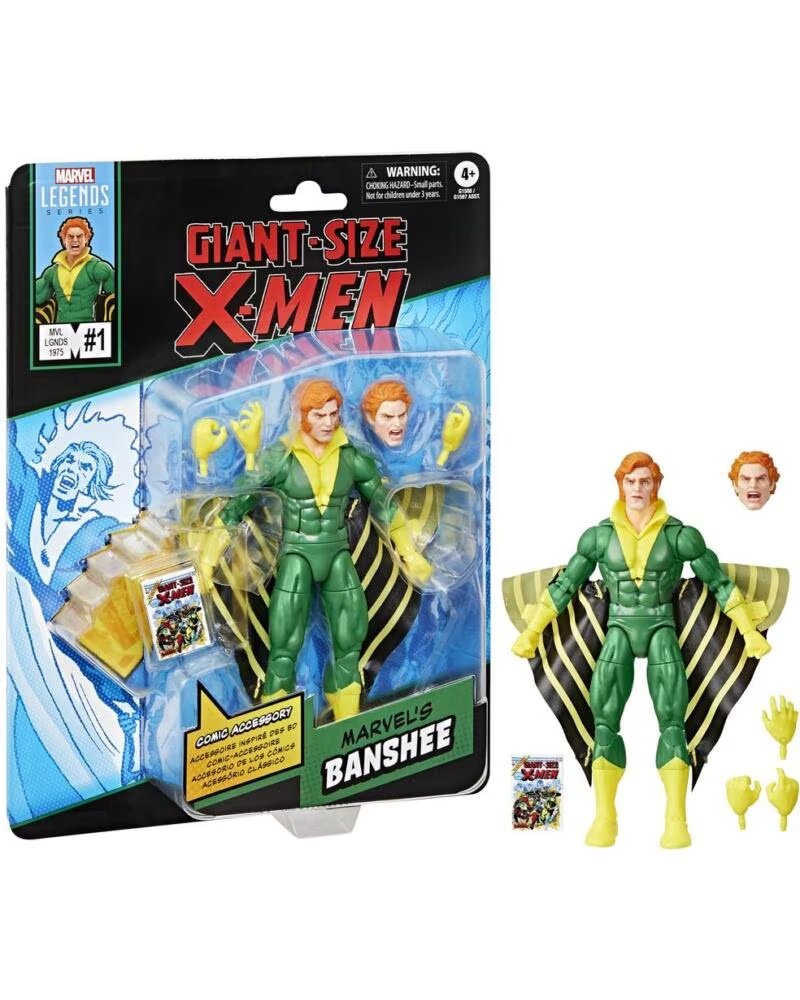 HASBRO Figura marvel legends giant - size x - men mini comics banshee