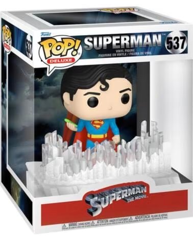 FUNKO pop deluxe superman fortress of solitude