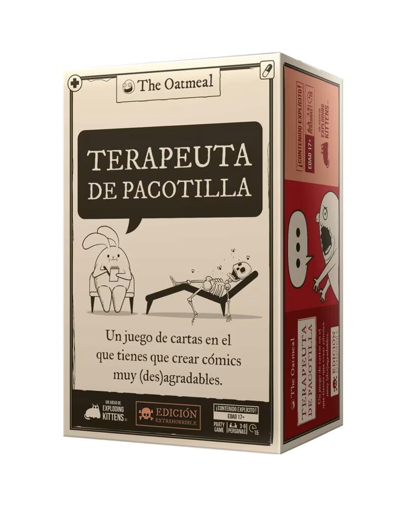 ASMODEE Juego de mesa terapeuta de pacotilla