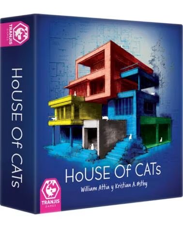 TRANJIS GAMES SL Juego de mesa house of cats