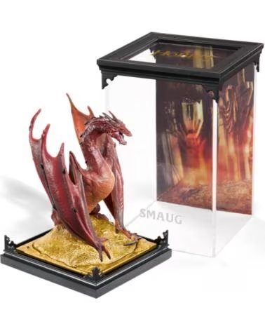 THE NOBLE COLLECTION Figura bilbo el hobbit diorama smaug